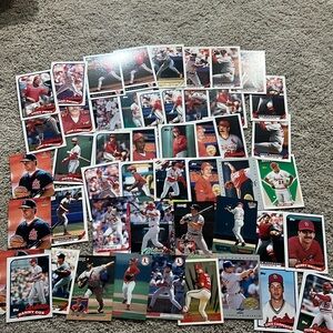 Bundle of cardinal cards